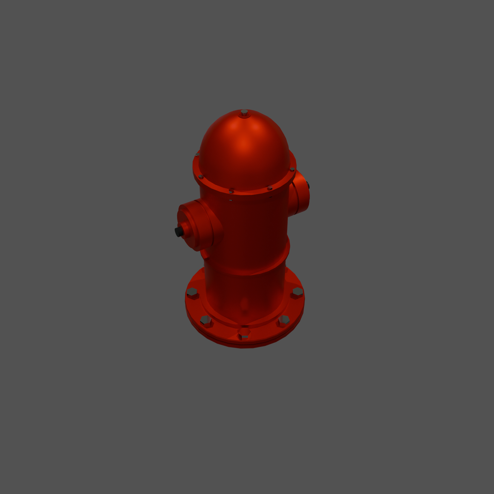 Low Poly Fire Hydrant | 3D Model by JamPre